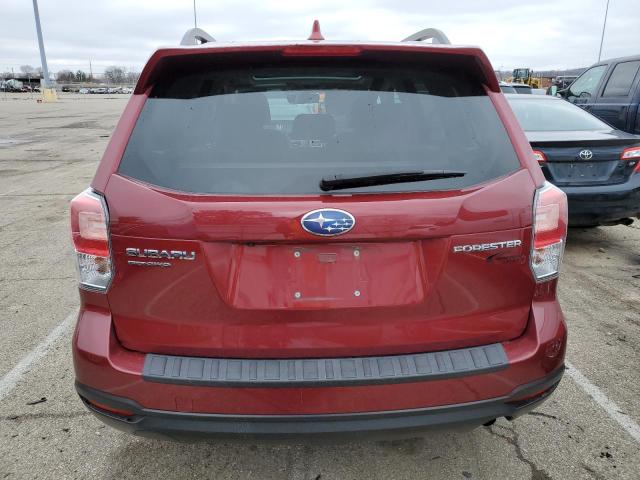 JF2SJAECXJH588766 - 2018 SUBARU FORESTER 2.5I PREMIUM წითელი ფოტო 6