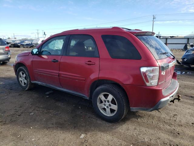 2CNDL73F556144011 - 2005 CHEVROLET EQUINOX LT RED photo 2