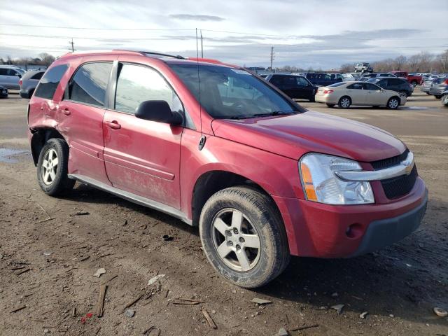 2CNDL73F556144011 - 2005 CHEVROLET EQUINOX LT RED photo 4