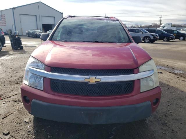 2CNDL73F556144011 - 2005 CHEVROLET EQUINOX LT RED photo 5