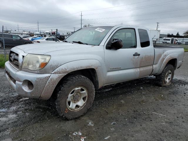 5TEUX42N66Z287334 - 2006 TOYOTA TACOMA ACCESS CAB SILVER photo 1