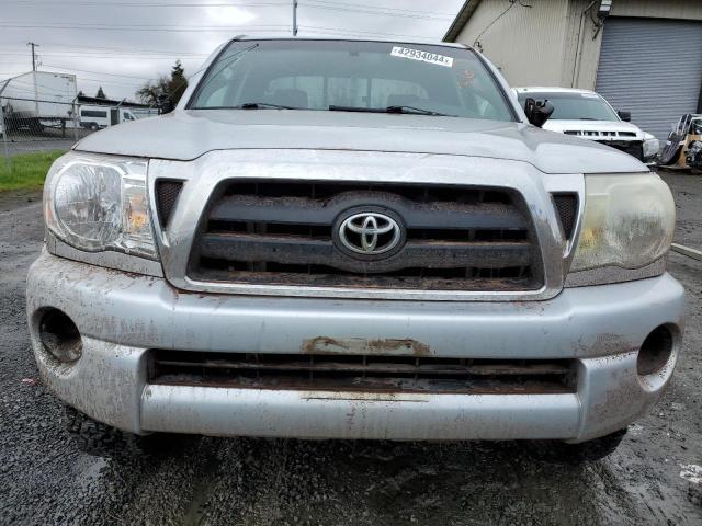 5TEUX42N66Z287334 - 2006 TOYOTA TACOMA ACCESS CAB ვერცხლისფერი ფოტო 5