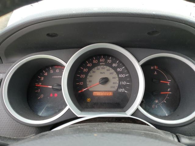 5TEUX42N66Z287334 - 2006 TOYOTA TACOMA ACCESS CAB ვერცხლისფერი ფოტო 9