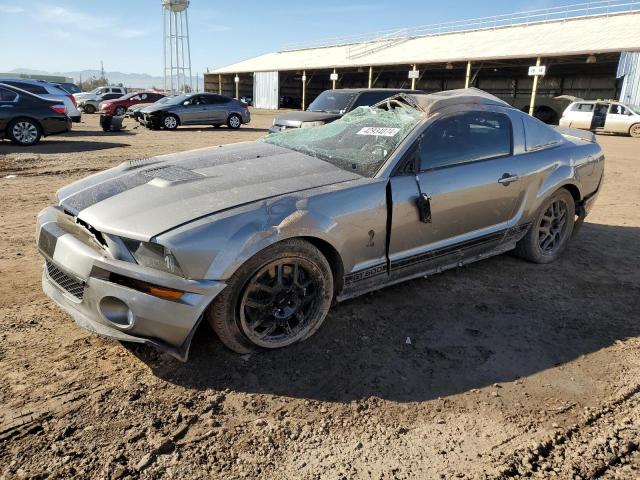 1ZVHT88S485164653 - 2008 FORD MUSTANG SHELBY GT500 SILVER photo 1