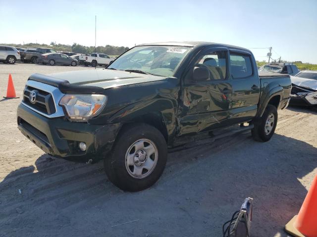 5TFJU4GN0CX025672 - 2012 TOYOTA TACOMA DOUBLE CAB PRERUNNER GREEN photo 1