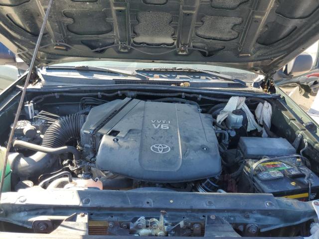 5TFJU4GN0CX025672 - 2012 TOYOTA TACOMA DOUBLE CAB PRERUNNER GREEN photo 11