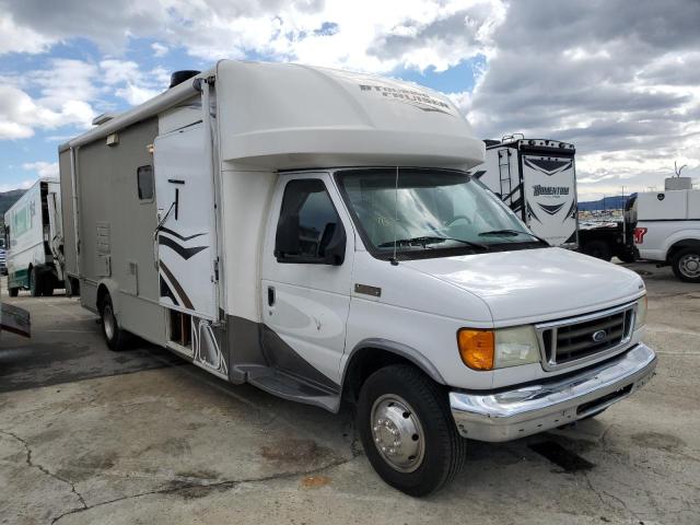 1FDXE45S97DA31344 - 2007 GULF STREAM TOURING CR E450 SUPER DUTY CUTAWAY VAN WHITE photo 1