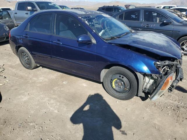 KNAFE122X85565478 - 2008 KIA SPECTRA EX BLUE photo 4