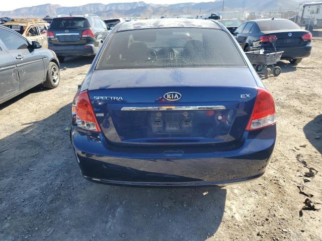 KNAFE122X85565478 - 2008 KIA SPECTRA EX BLUE photo 6