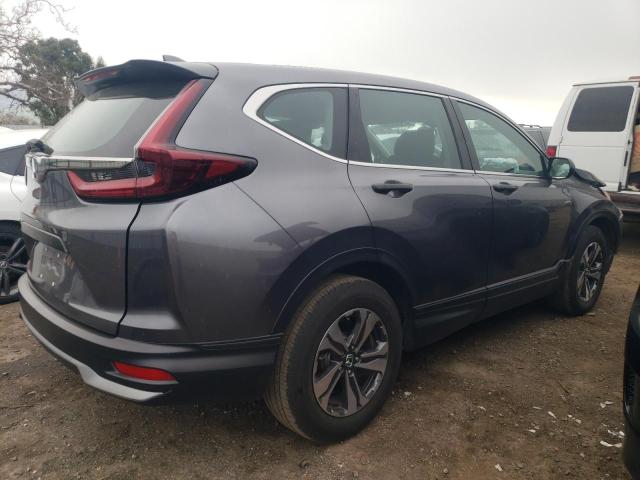 5J6RW1H20LA006522 - 2020 HONDA CR-V LX GRAY photo 3