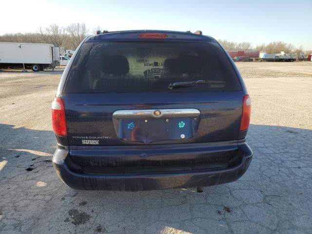 1C4GP45R85B420058 - 2005 CHRYSLER TOWN & COU BLUE photo 6