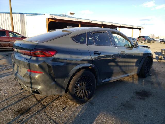 5UXCY8C08P9R14503 - 2023 BMW X6 M50I GRAY photo 3