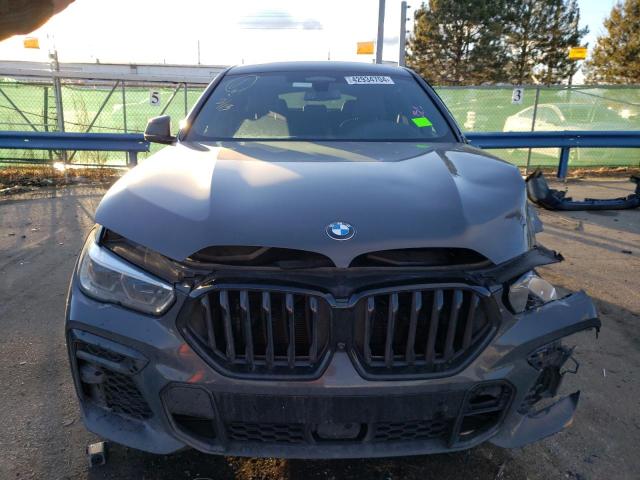 5UXCY8C08P9R14503 - 2023 BMW X6 M50I GRAY photo 5