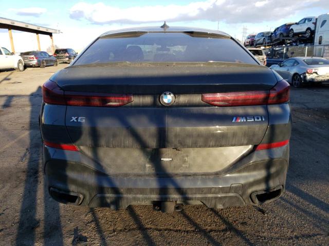 5UXCY8C08P9R14503 - 2023 BMW X6 M50I GRAY photo 6