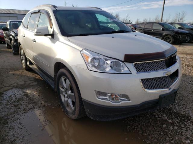 1GNKVLED1CJ423182 - 2012 CHEVROLET TRAVERSE LTZ WHITE photo 4