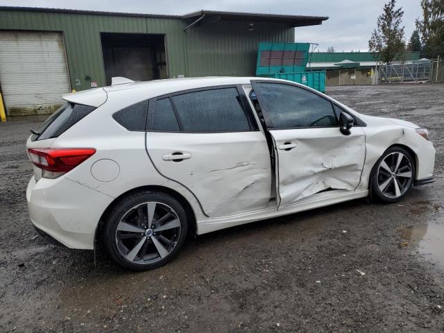 4S3GTAM60J3702331 - 2018 SUBARU IMPREZA SPORT WHITE photo 3