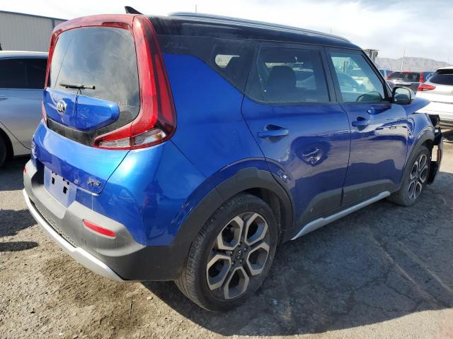 KNDJ23AU7M7126614 - 2021 KIA SOUL LX BLUE photo 3