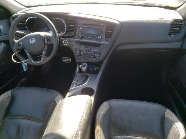 5XXGR4A67CG064988 - 2012 KIA OPTIMA SX SILVER photo 8