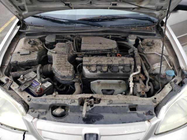 1HGES16622L059524 - 2002 HONDA CIVIC LX TAN photo 11