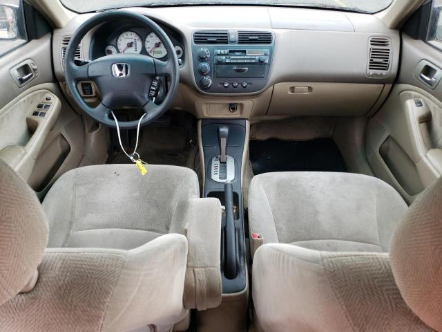 1HGES16622L059524 - 2002 HONDA CIVIC LX TAN photo 8