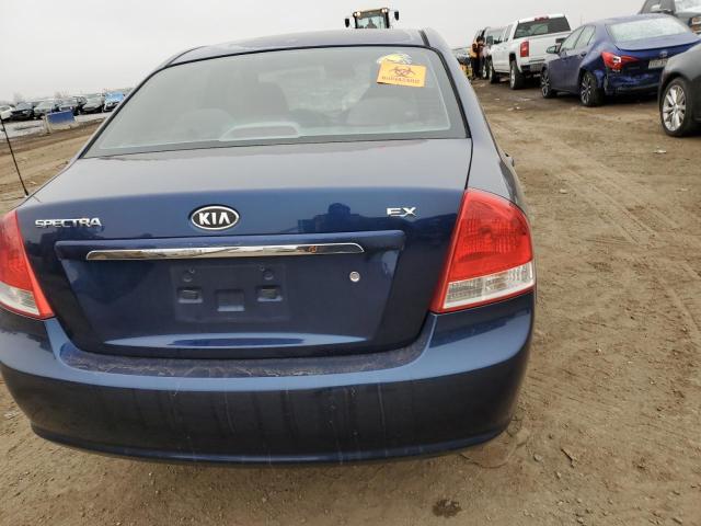 KNAFE121775375711 - 2007 KIA SPECTRA EX BLUE photo 6