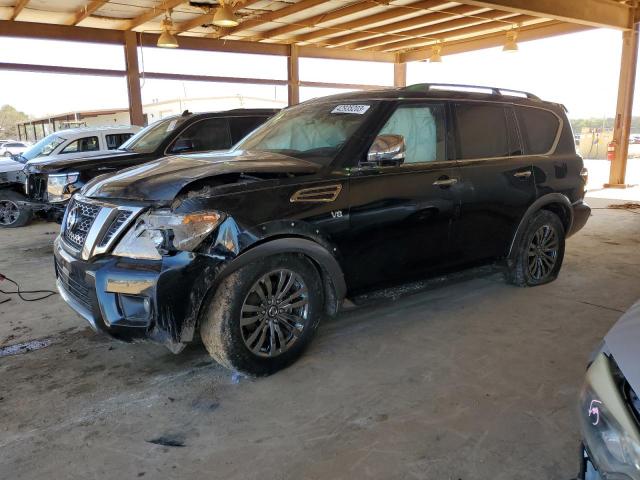 JN8AY2NE3J9733108 - 2018 NISSAN ARMADA PLATINUM BLACK photo 1