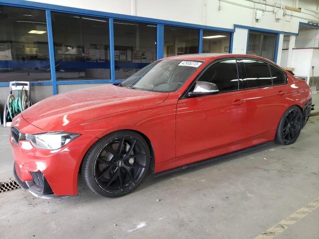 WBA3A9C52DF078074 - 2013 BMW 335I I RED photo 1