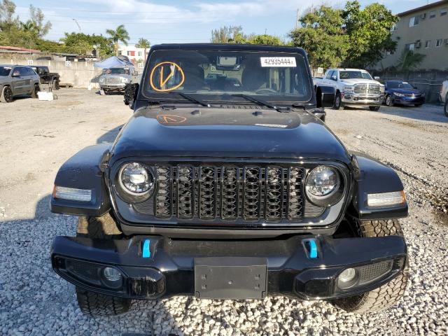 1C4RJXU61RW114868 - 2024 JEEP WRANGLER HIGH ALTITUDE 4XE BLACK photo 5