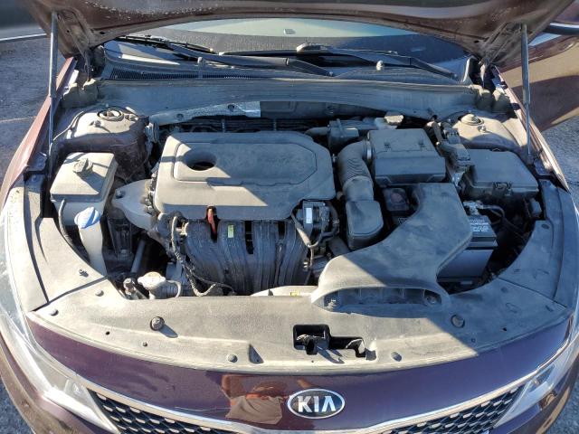 5XXGU4L32HG154350 - 2017 KIA OPTIMA EX BURGUNDY photo 11