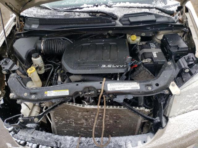 2C4RC1CG8CR246432 - 2012 CHRYSLER TOWN & COU TOURING L CREAM photo 11