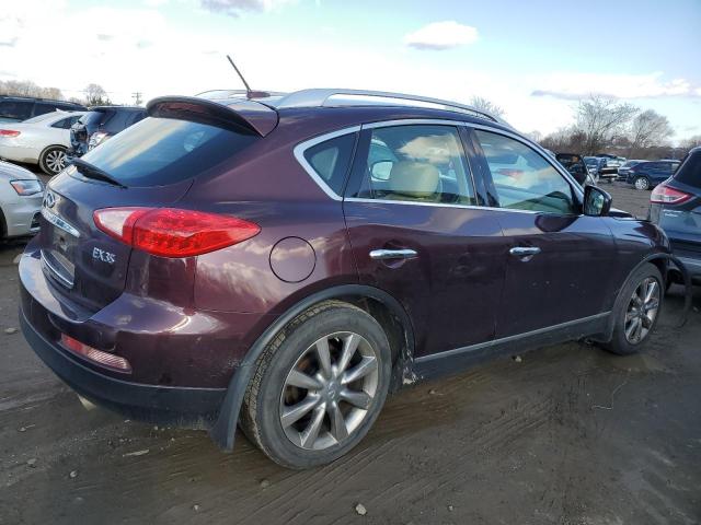 JN1AJ0HR9CM450332 - 2012 INFINITI EX35 BASE Բորդո լուսանկար 3