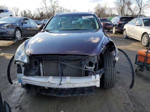 JN1AJ0HR9CM450332 - 2012 INFINITI EX35 BASE Բորդո լուսանկար 5