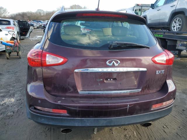 JN1AJ0HR9CM450332 - 2012 INFINITI EX35 BASE Բորդո լուսանկար 6