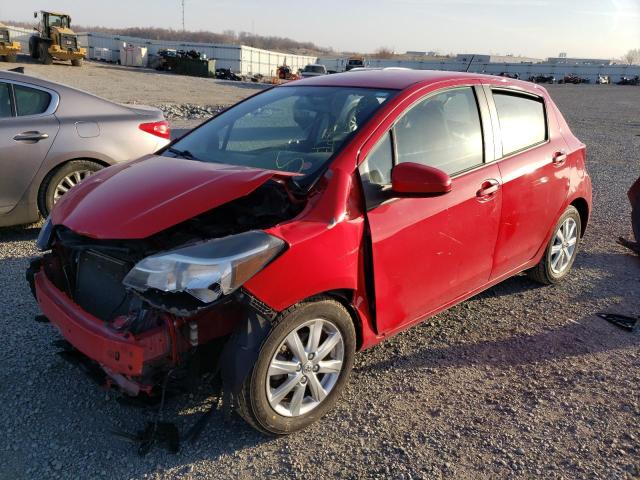 VNKKTUD35GA061688 - 2016 TOYOTA YARIS L RED photo 1