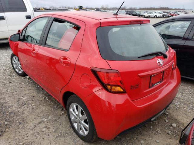 VNKKTUD35GA061688 - 2016 TOYOTA YARIS L RED photo 2