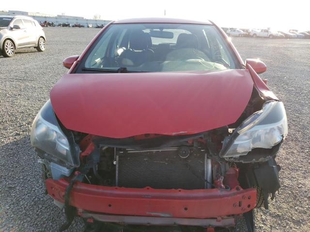 VNKKTUD35GA061688 - 2016 TOYOTA YARIS L RED photo 5