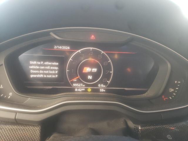 WAUB4CF54JA031231 - 2018 AUDI S5 PREMIUM PLUS თეთრი ფოტო 9