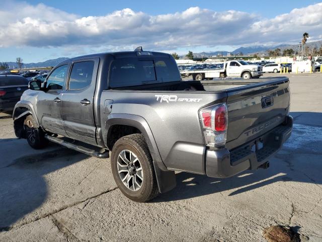 3TMAZ5CNXNM172250 - 2022 TOYOTA TACOMA DOUBLE CAB GRAY photo 2