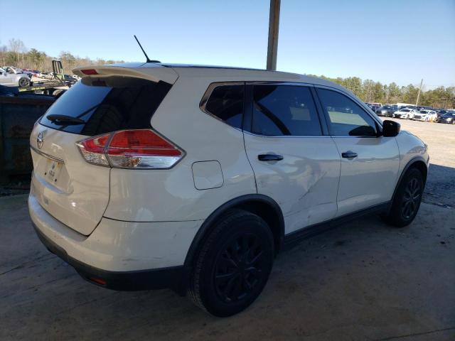 KNMAT2MT5GP640590 - 2016 NISSAN ROGUE S WHITE photo 3