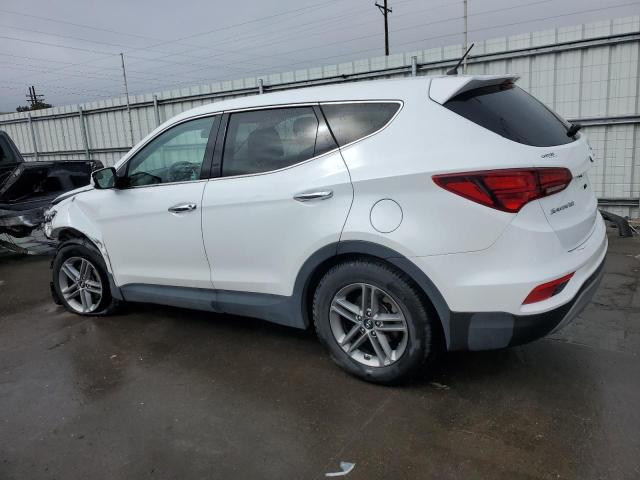 5XYZTDLB3JG557919 - 2018 HYUNDAI SANTA FE S WHITE photo 2