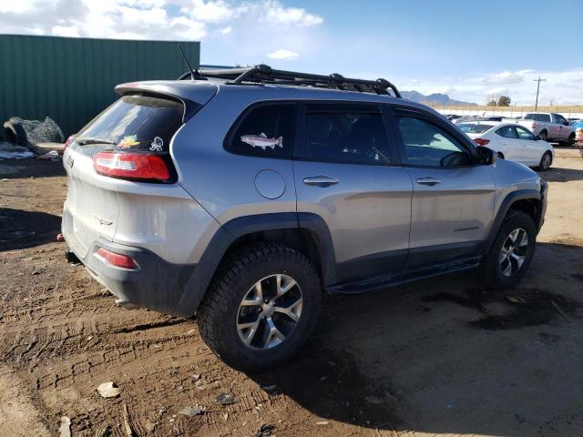 1C4PJMBS1EW132089 - 2014 JEEP CHEROKEE TRAILHAWK 银色 照片 3