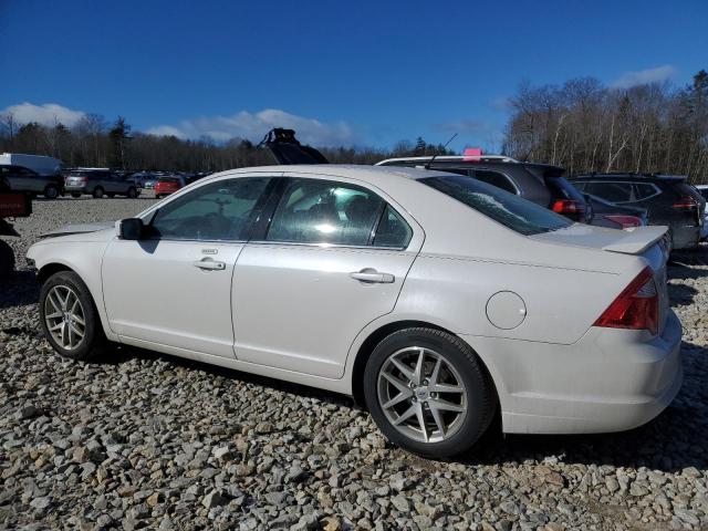 3FAHP0JG4BR111458 - 2011 FORD FUSION SEL WHITE photo 2