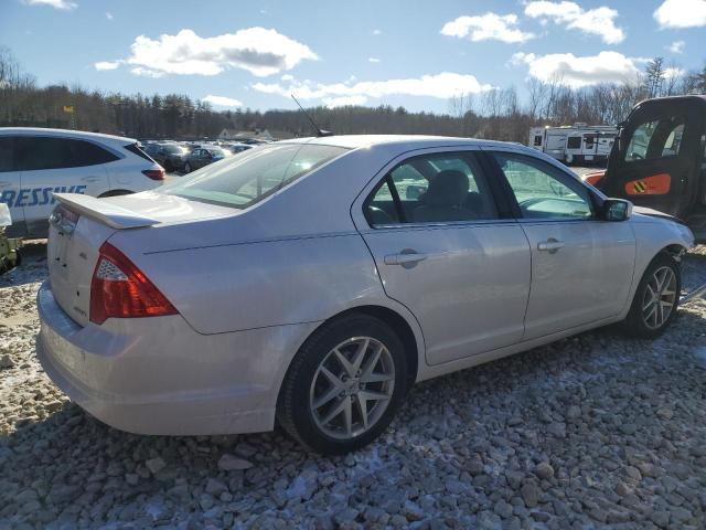 3FAHP0JG4BR111458 - 2011 FORD FUSION SEL WHITE photo 3