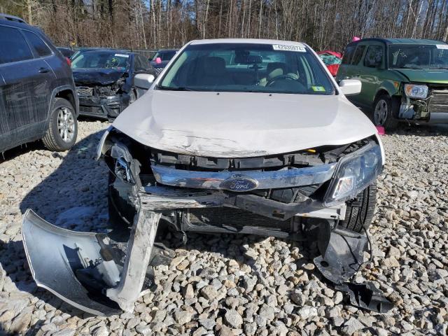 3FAHP0JG4BR111458 - 2011 FORD FUSION SEL WHITE photo 5