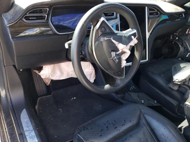 5YJSA1E29FF118869 - 2015 TESLA MODEL S Մոխրագույն լուսանկար 8