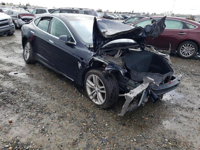 5YJSA1CN3DFP08589 - 2013 TESLA MODEL S Կապույտ լուսանկար 4