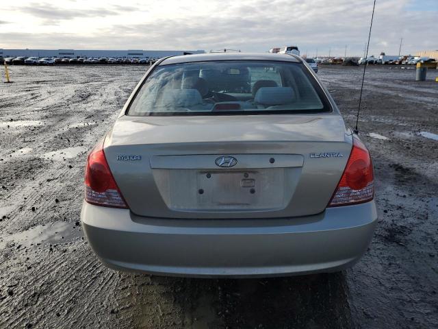 KMHDN46D06U363190 - 2006 HYUNDAI ELANTRA GLS GOLD photo 6