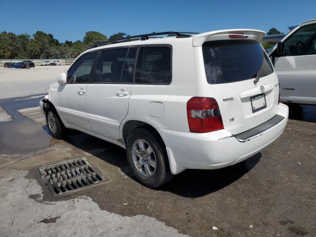 JTEGP21A270145026 - 2007 TOYOTA HIGHLANDER SPORT WHITE photo 2