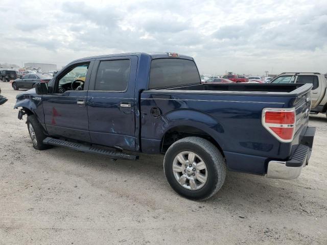 1FTFW1EF5CKE04562 - 2012 FORD F150 SUPERCREW BLUE photo 2