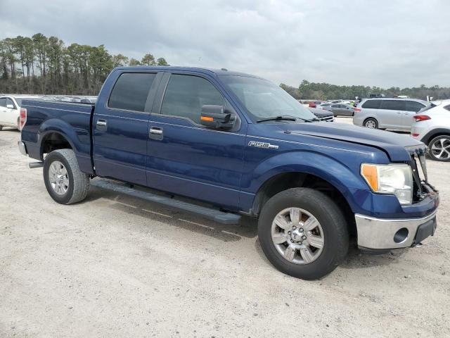 1FTFW1EF5CKE04562 - 2012 FORD F150 SUPERCREW BLUE photo 4